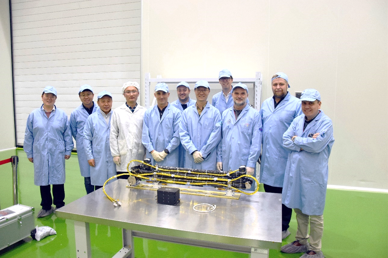 The flight model of Magnetometer for SMILE mission has been delivered to ESA